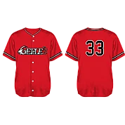Gefle Jersey Red: Flatback Mesh