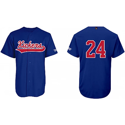 Camisa Kickers: Honkbal, Flatback Mesh