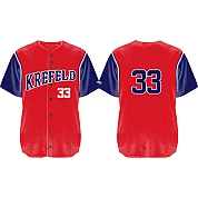 Krefeld Crows Shirt Mouwloos: Rood
