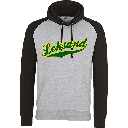 Sudadera con capucha en contraste Leksand