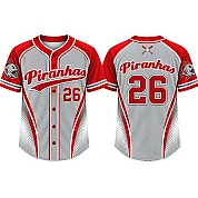 Oostende Piranhas Alternate Jersey, Flatback Mesh