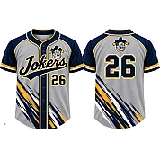 Lyngby Jokers Alternate Jersey, Flatback Mesh