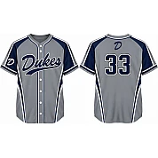 Dresden Dukes Alternate Jersey, Flatback Mesh