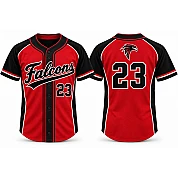 Falcons Lelystad Alternate Jersey, Flatback Mesh