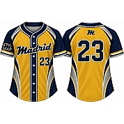  Madrid Brewers Alternate Jersey, Flatback Mesh 
