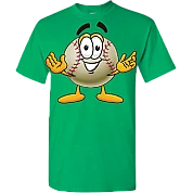 Mr. Baseball T-Shirt Groen: Handjes 