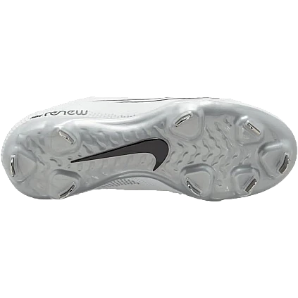 Nike Hyperdiamond 4 Pro Metal, Mujer: Blanco/Negro