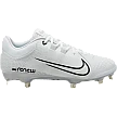 Nike Hyperdiamond 4 Pro Metal, Mujer: Blanco/Negro