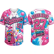  Party Jersey Mesh: Bubblegum2