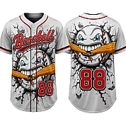  Party Jersey Mesh: Cracked Bat