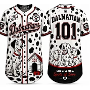  Party Jersey Mesh: Dalmation