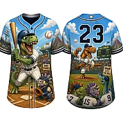  Party Jersey Mesh: Dino2