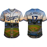  Party Jersey Mesh: Dodger-Stadium
