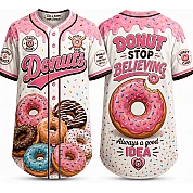  Party Jersey Mesh: Donuts 