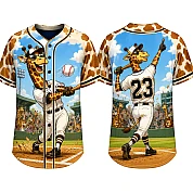  Party Jersey Mesh: Giraffe2
