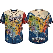  Party Jersey Mesh: MLB-Map