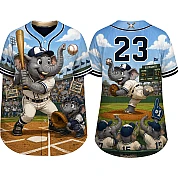  Party Jersey Mesh: Olifant