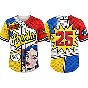  Party Jersey Mesh: Popart