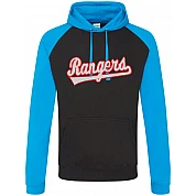 Felpa con cappuccio a contrasto Rangers Schagen (logo aggiornato)