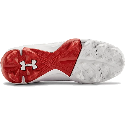 Underarmour Leadoff Mid 3023448-600: Wit/Rood