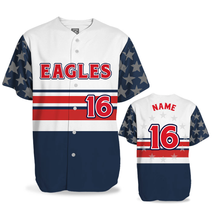 Freedom BB Jersey SS Full-Button