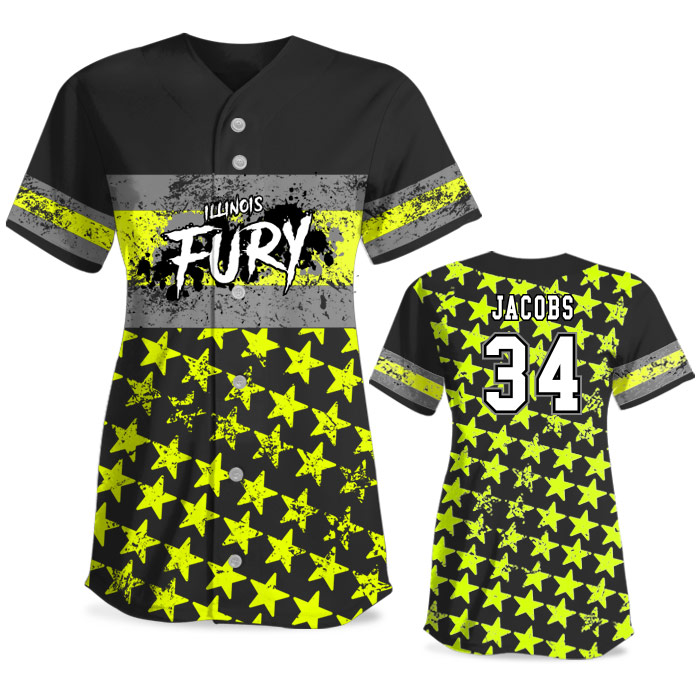 Flag FP Jersey SS Full-Button