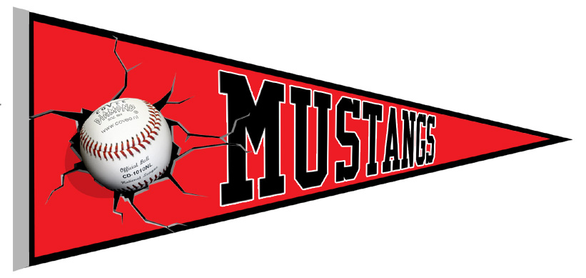 Mustangs Pennant