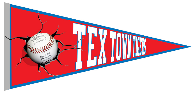Pennant di Tex Town Tigers
