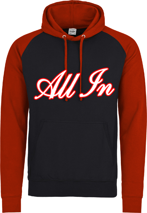 All-In Contrast Hoodie