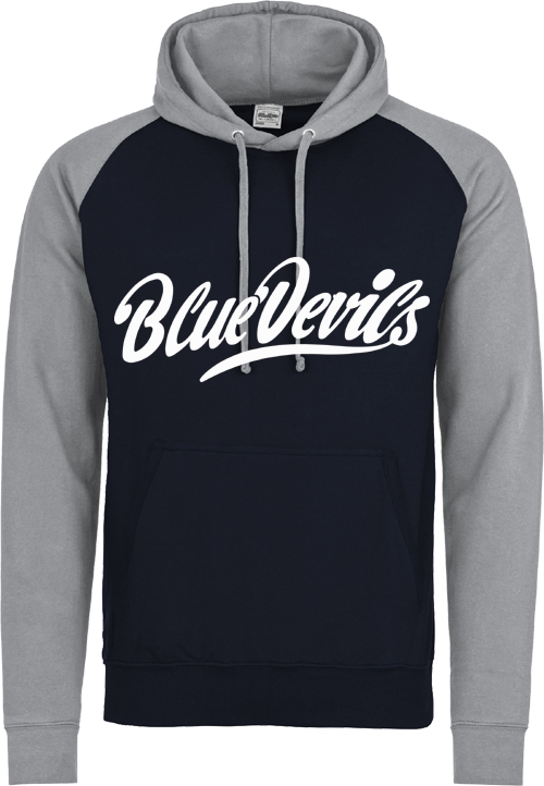 Sudadera con capucha en contraste Blue Hawks