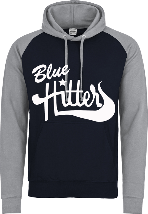 Blue Hitters Contrast Hoodie