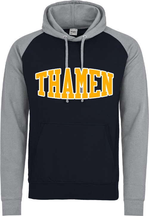 Thamen Contrast Hoodie