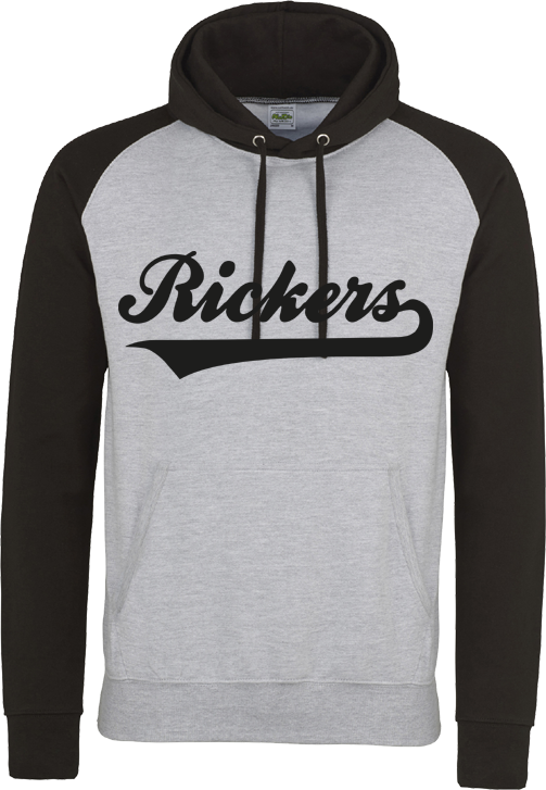 Braine Black Rickers Contrast Hoodie
