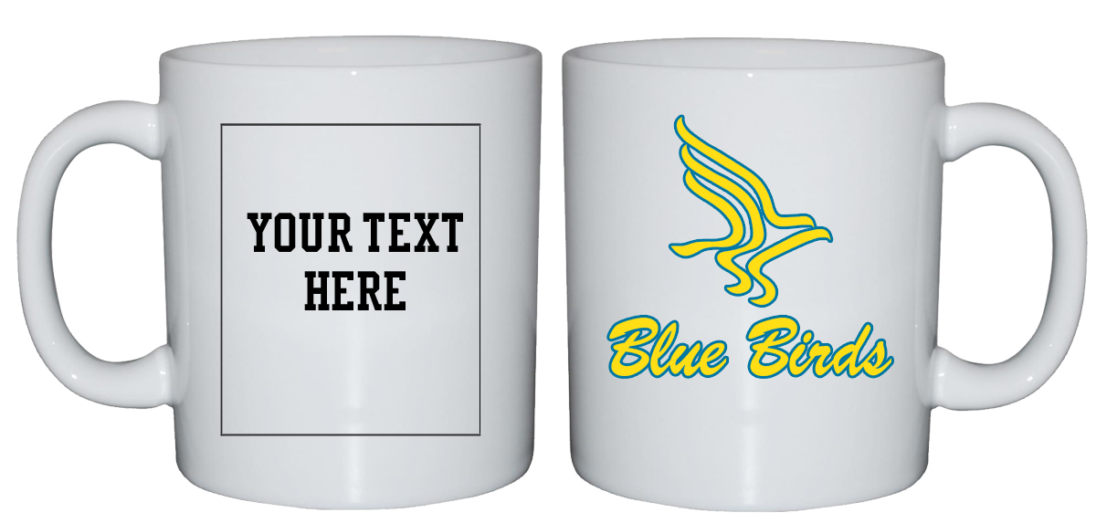 Taza Blue Birds