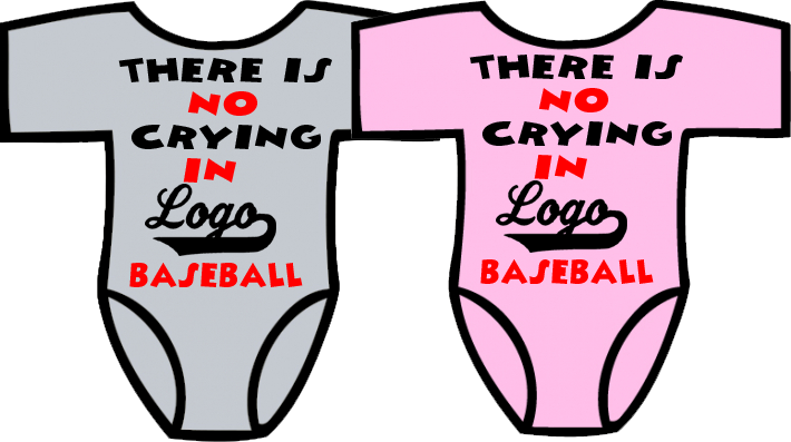 Club Baby Romper: No Crying
