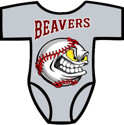 Club Baby Romper: Angry Baseball