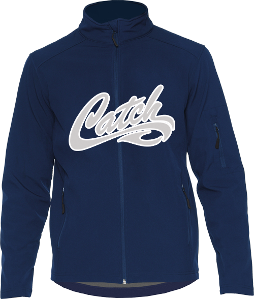 Catch Softshell Jacket: Navy
