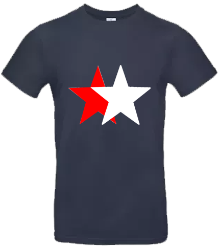 Sudadera Double Stars: rojo