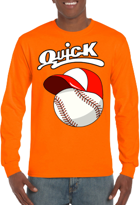 Club T-Shirt, Long Sleeve: Baseball+Cap