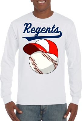 Club T-Shirt, Long Sleeve: Baseball+Cap