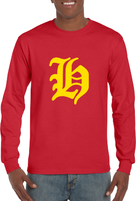 Club T-Shirt, Long Sleeve: Club logo