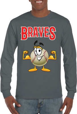 Club T-Shirt, Lange Mouw: Mr. Baseball
