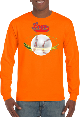 Club T-Shirt, Lange Mouw: Planet