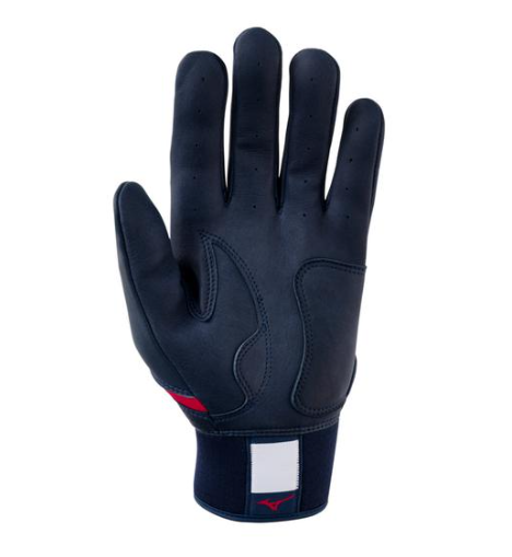 Guantes de bateo Mizuno Pro Select Azul Marino/Rojo