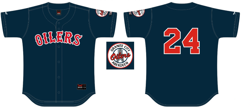 Aberdeen Oilers Jersey: Flatback Mesh