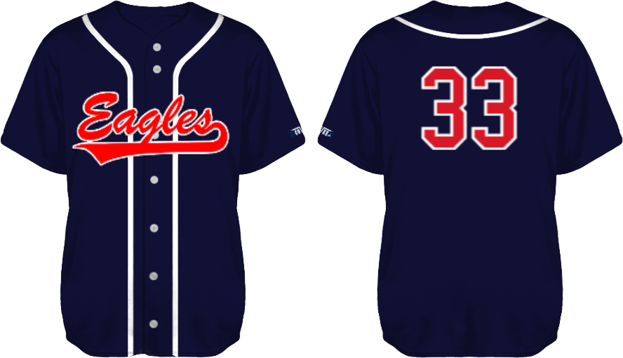 Camisa Antwerp Eagles, Flatback Mesh