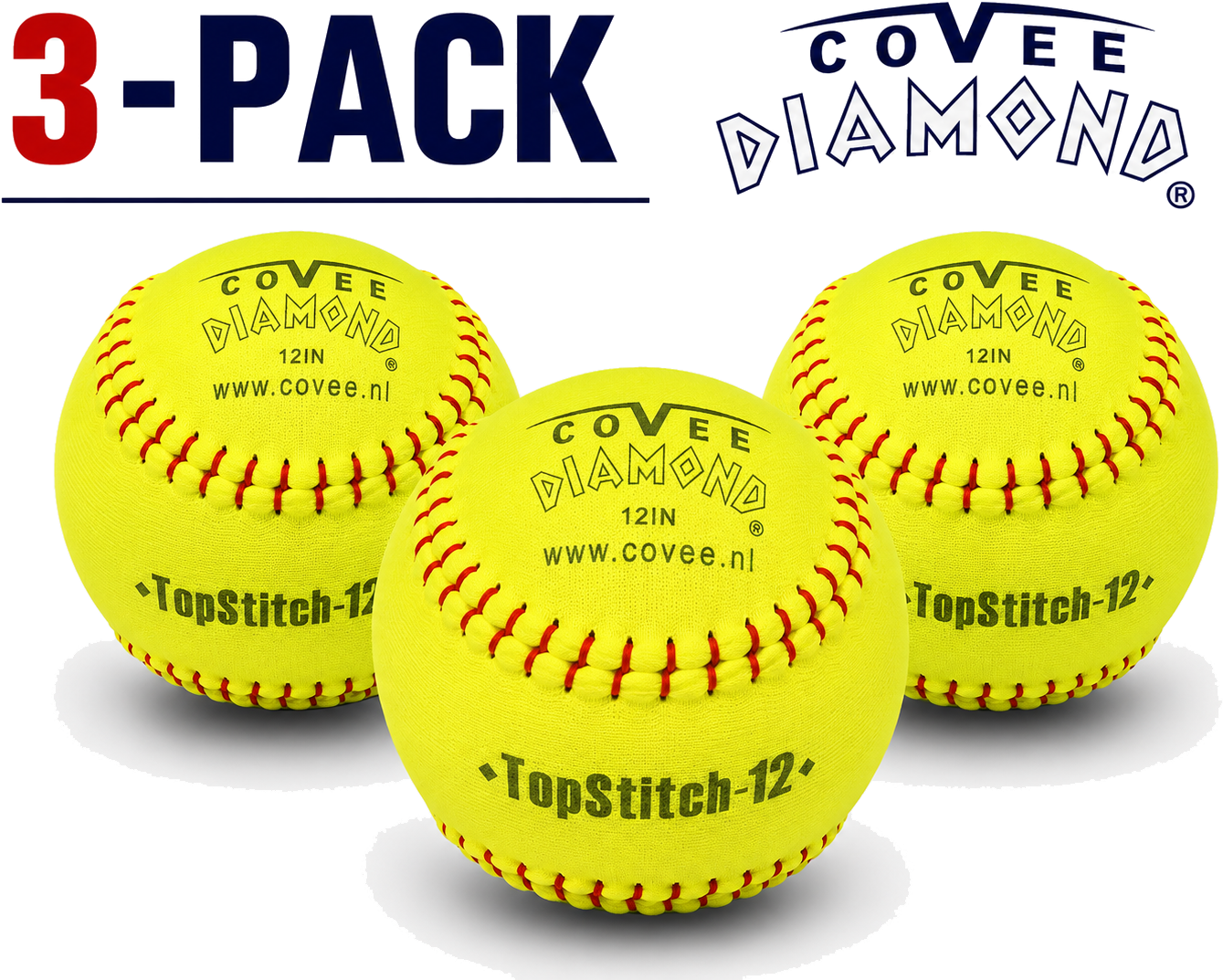 Covee/Diamond TopStitch-12 (3-Pack)