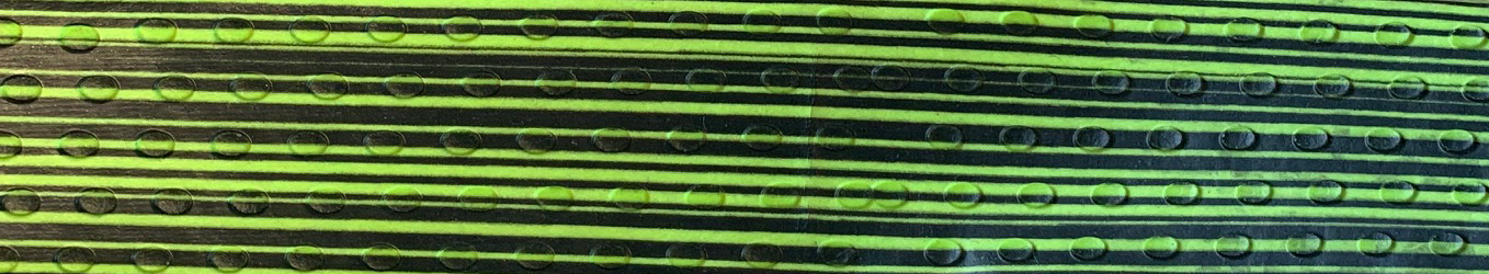 Bat Candy Grip 1,2mm: Yellow Twister