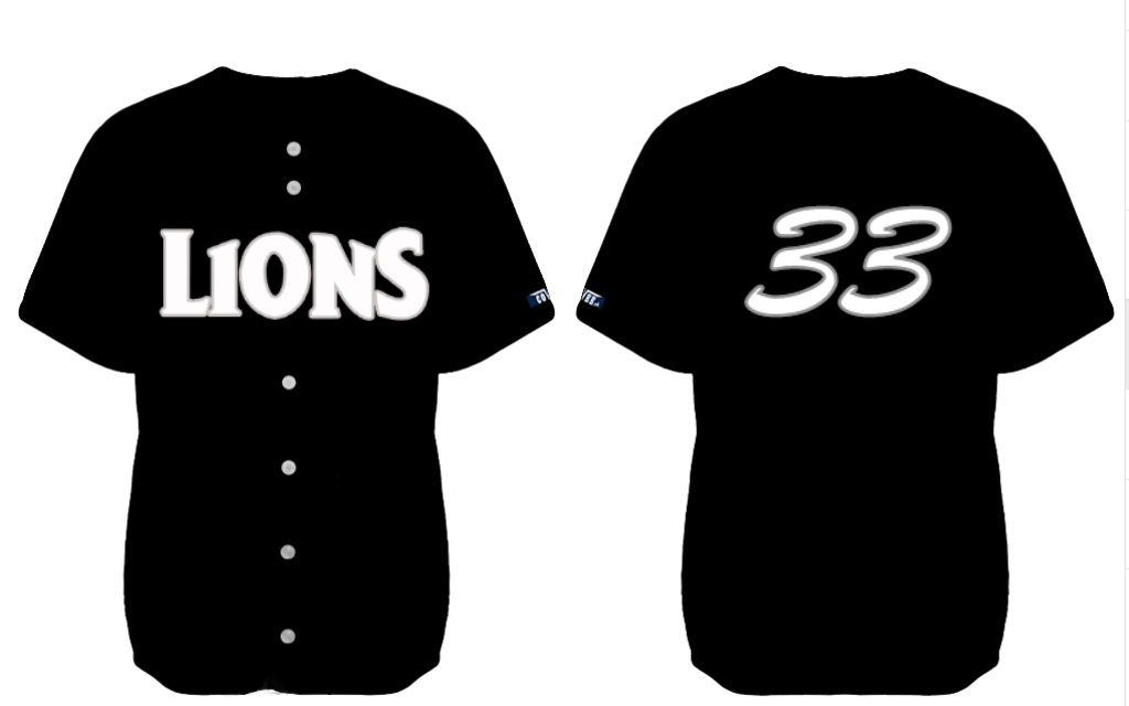 Beveren Lions Jersey, Flatback Mesh