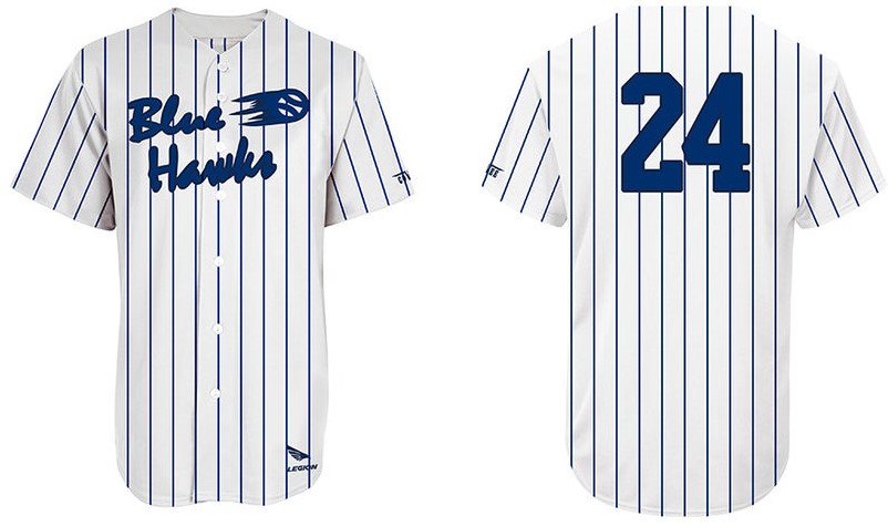 Blue Hawks Shirt Honkbal
